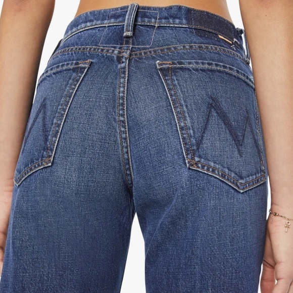 MOTHER SUPERIOR Rambler Zip Sneak sz 30 in Unplugged, a Dark Blue w/ Clean Hems - Picture 12 of 15